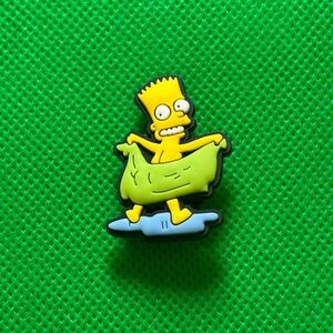 🌼 (3/$8 or 5/$15) NEW “90’s The Simpson’s” Bart Croc Shoe Charm Collection
